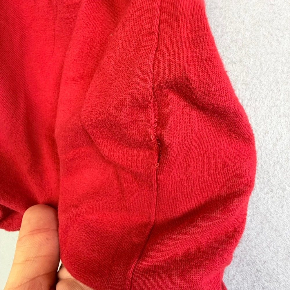 Ohio State Buckeyes Spirit Jersey Adult XL Red Long Sleeve Brutus Est 1870 Shirt - Picture 4 of 7